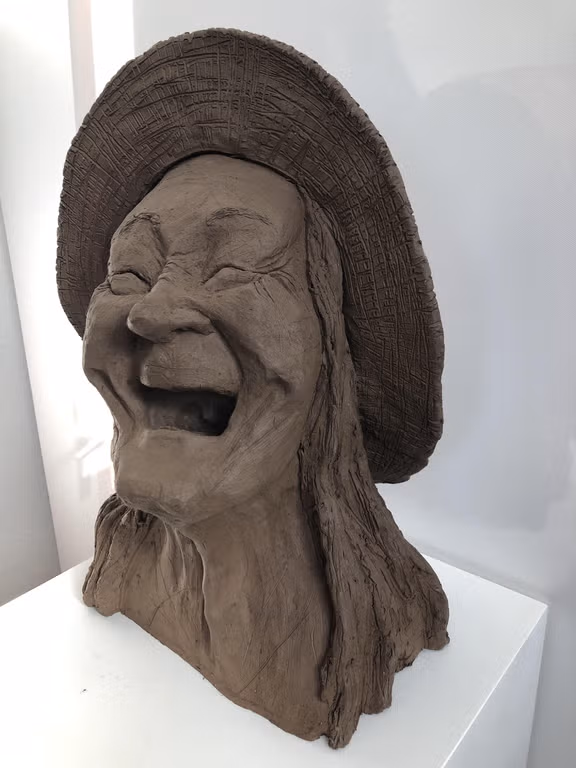 „Sanftmut“ 2019 gebrannter Ton „Sanftmut“ 2019 gebrannter Ton
