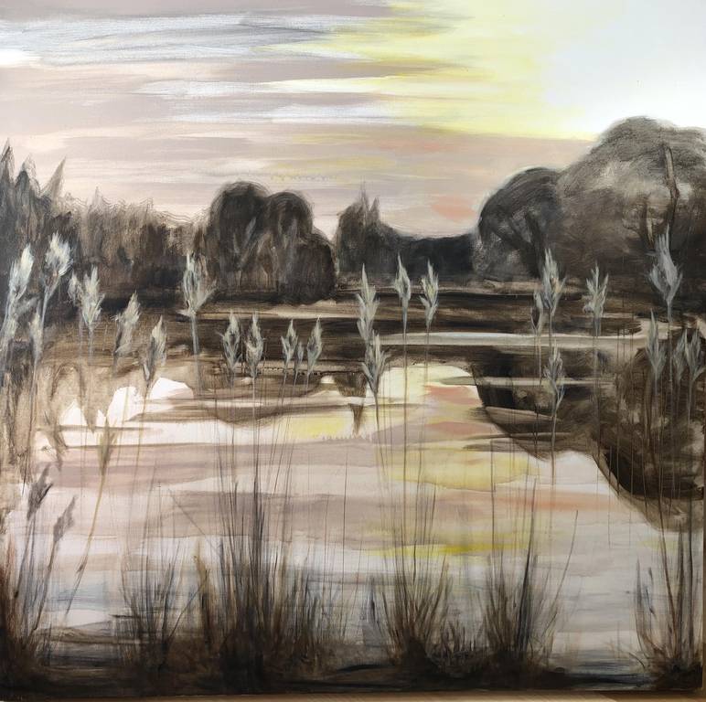 Lieblingsplatz - Acryl auf Leinwand 100 x 100 cm 2019 Lieblingsplatz - Acryl auf Leinwand 100 x 100 cm 2019